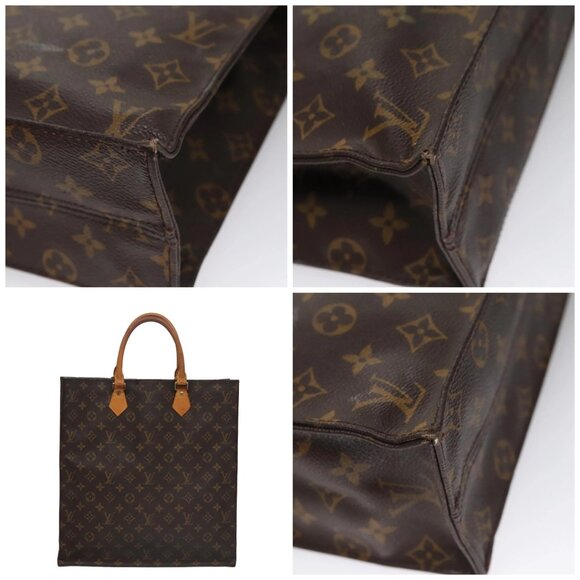 LOUIS VUITTON Monogram Sac Plat Hand Bag - Picture 11 of 14
